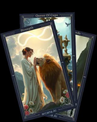 Three cards from Arcana AI