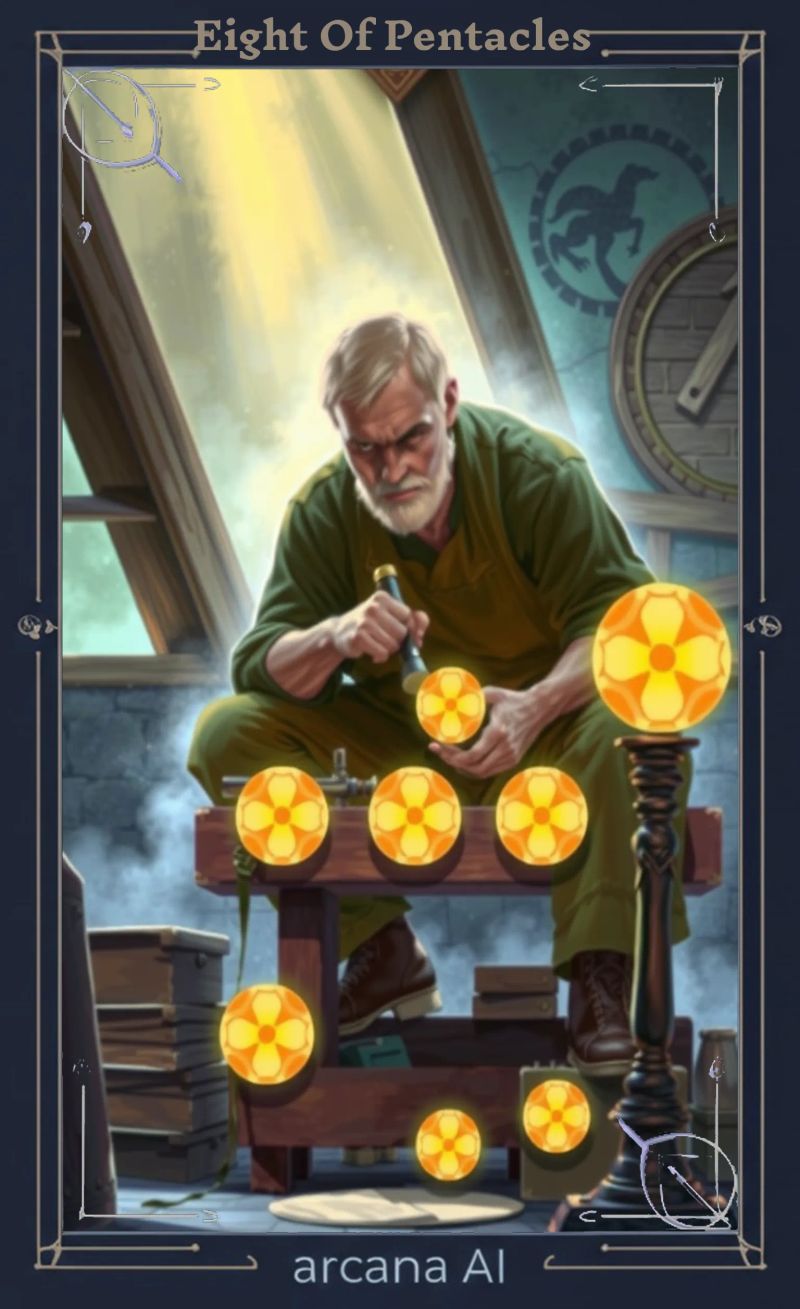 Eight of Pentacles
