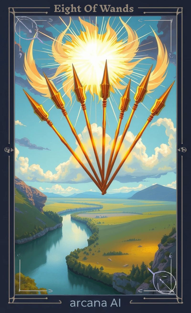 Eight of Wands