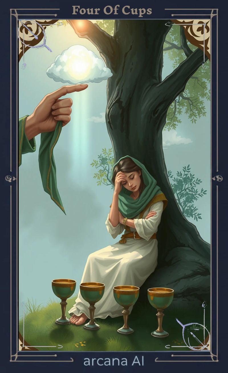 Four of Cups