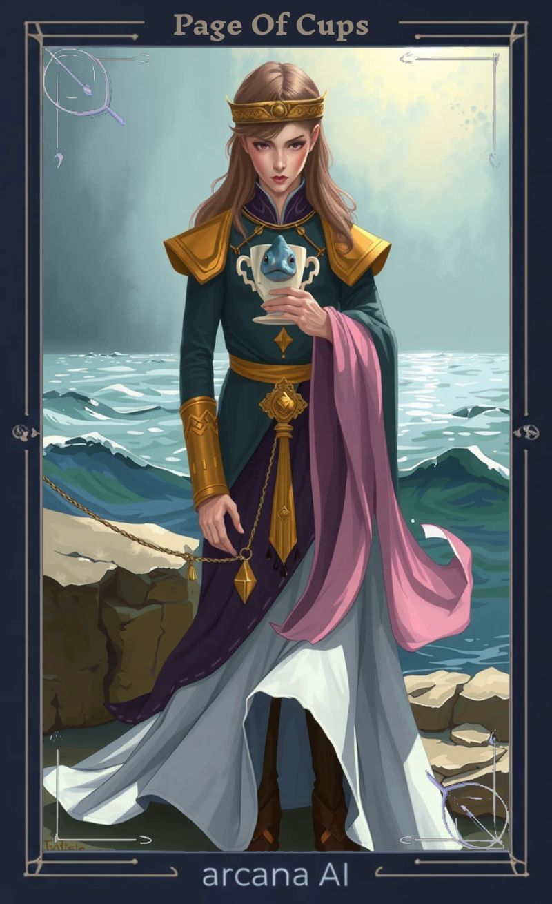 Page of Cups