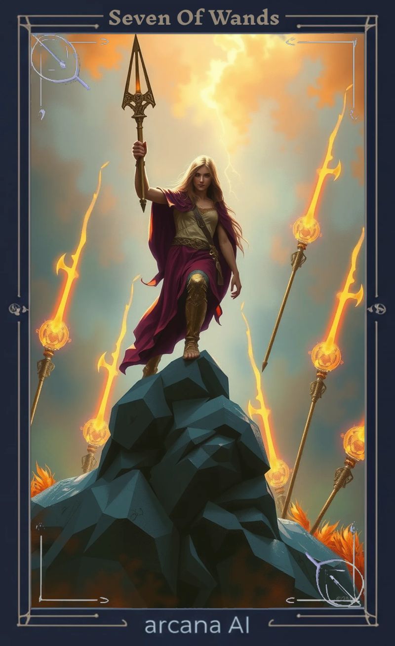 Seven of Wands