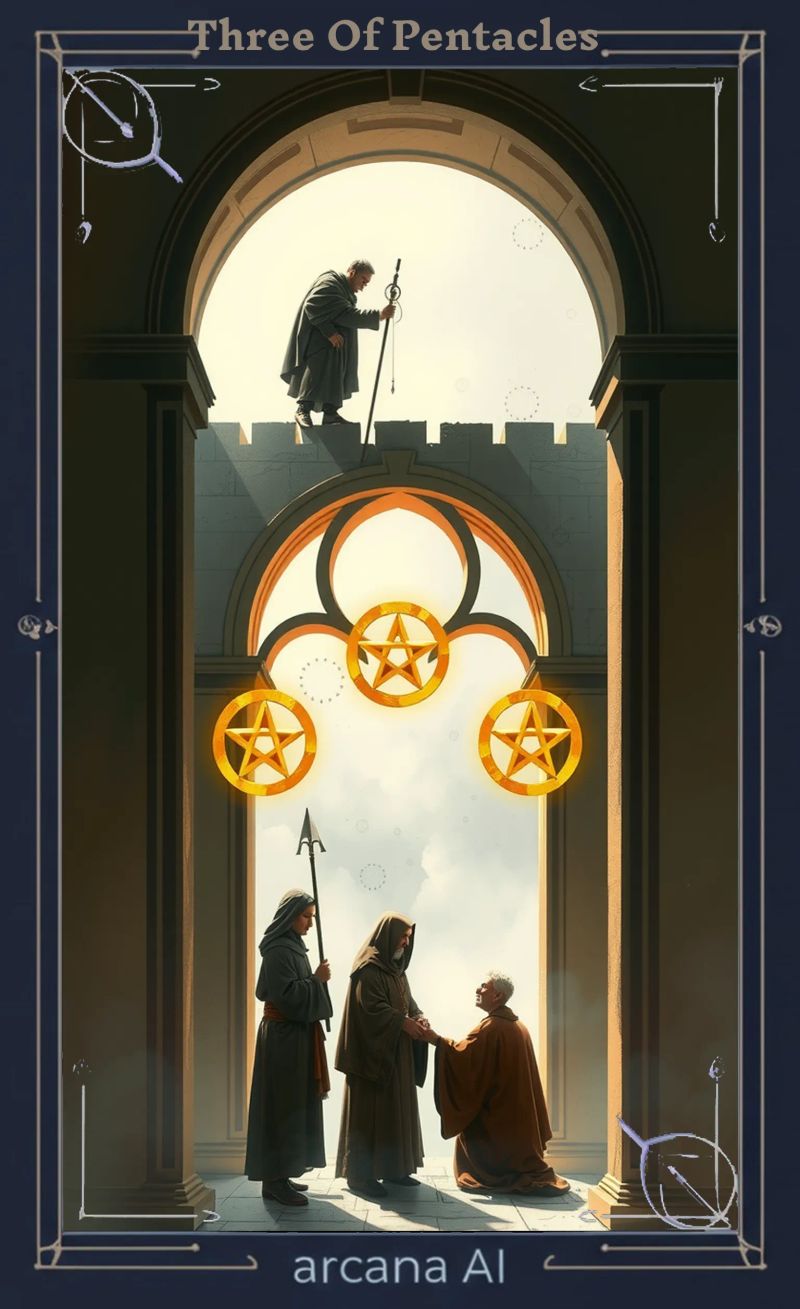 Three of Pentacles